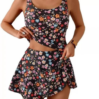 🔥Hot Sale 49% off🌟👙 Women High Waisted Tankini Swimsuit for Tummy Control