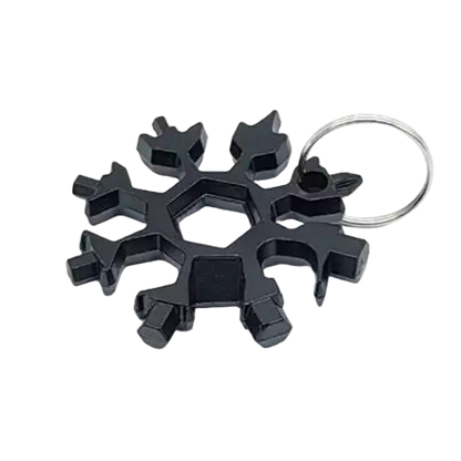 ❄️🛠️ Snowflake Shape Multifunctional 18 in 1 Tool