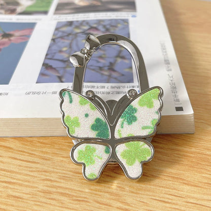 🦋👜 Butterfly Foldable Handbag Hanger,Folding Purse Table Hook Holder