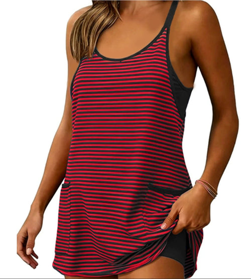 🔥Hot Sale 49% off🌟Women's Summer Athletic Mini Dress Sleeveless