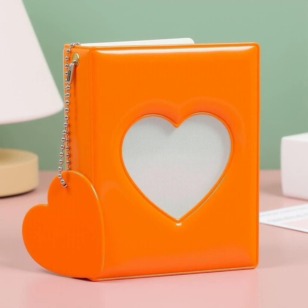 💎🃏 3" Mini Pockets Photo Card Album, Kpop Photo Protector Sleeves