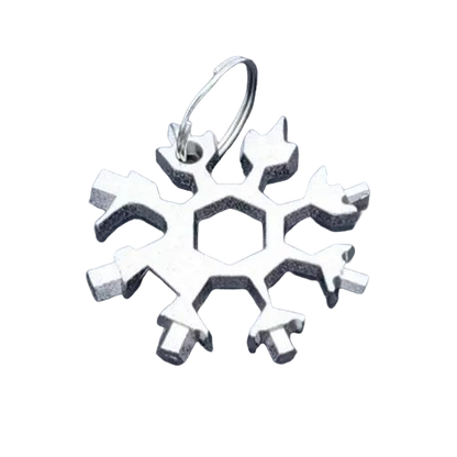 ❄️🛠️ Snowflake Shape Multifunctional 18 in 1 Tool