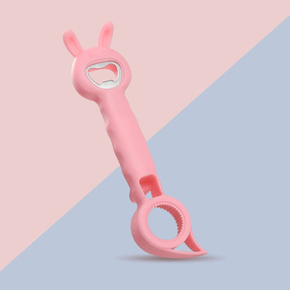 🔧🐰4-in-1 Multifunctional Rabbit-Shaped Bottle and Jar Opener