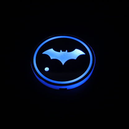 🔋7 Colors Luminous Car Atmosphere Cup Holder Pads
