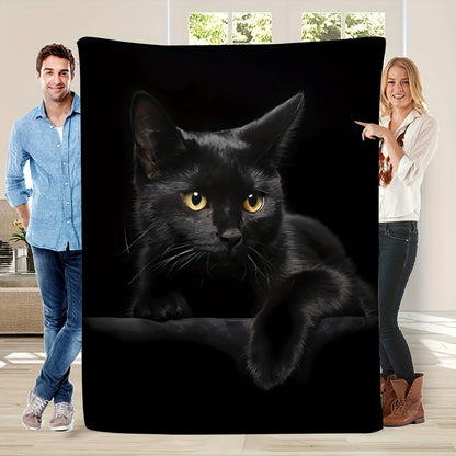 🕷️Ultra-Soft Spider Pattern Flannel Throw Blanket