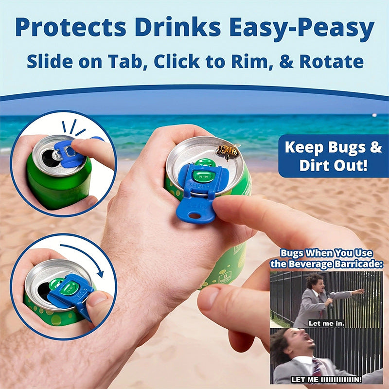 🥤New dust-proof easy-opening can opener