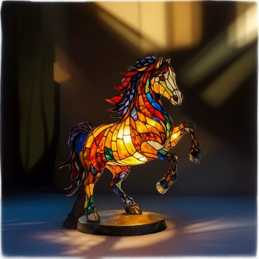 ✨LED Lucky Dragon Night Light, USB Plug Resin Decorative Lamp