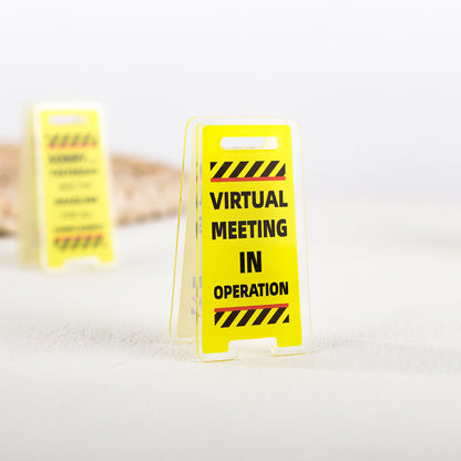 ✨🖥️Fun Acrylic Desktop Warning Signs （Buy 1 get 1 free）