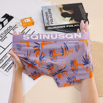 🧵🌬️ Men's elastic boxer briefs Set, soft and comfortable