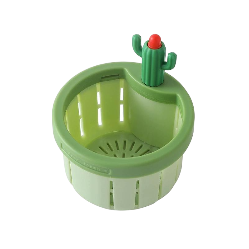 🌵 Cactus Automatic Dumping Sink Filter Basket