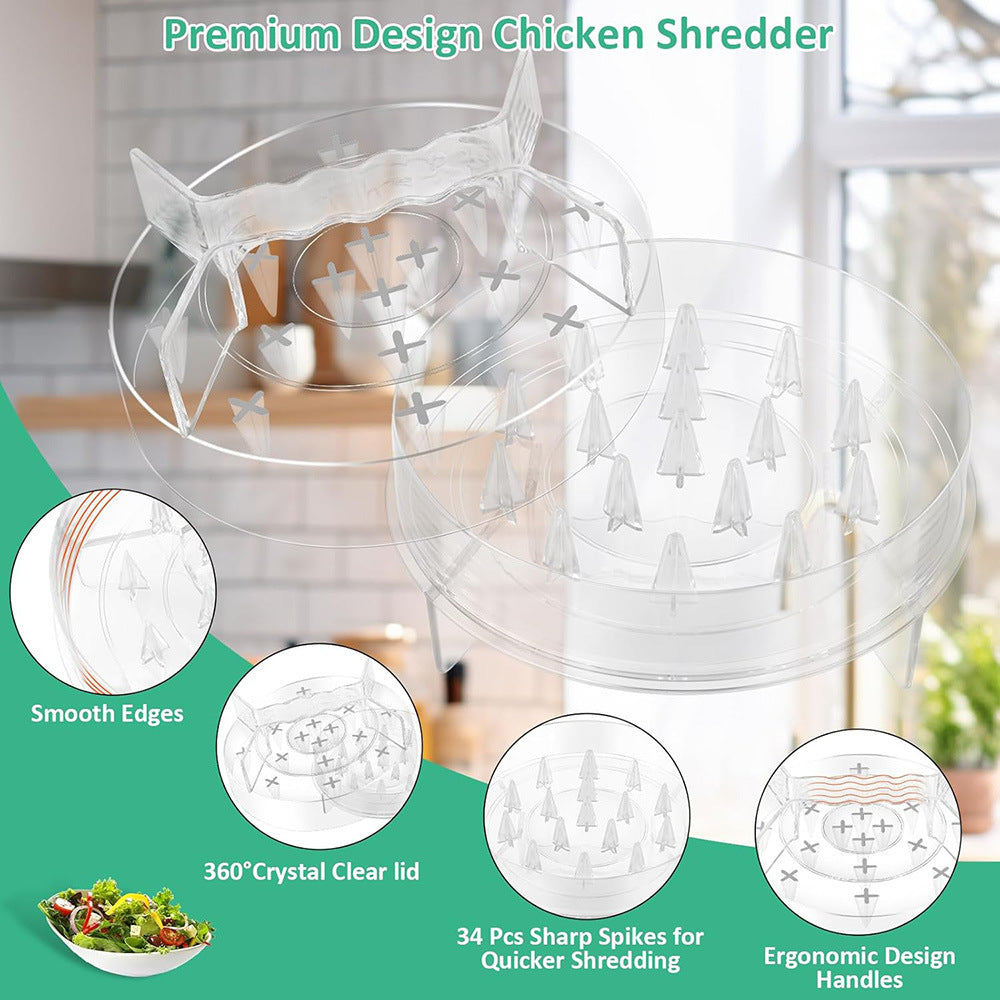 Manual Rotary Large-Capacity Chicken Breast Shredder