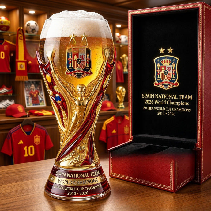 🏆 Exclusive Spain 2026 World Champion Commemorative Bottle