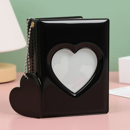 💎🃏 3" Mini Pockets Photo Card Album, Kpop Photo Protector Sleeves
