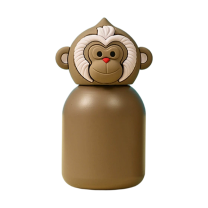 🐻✨ Mini stainless steel cartoon water bottle