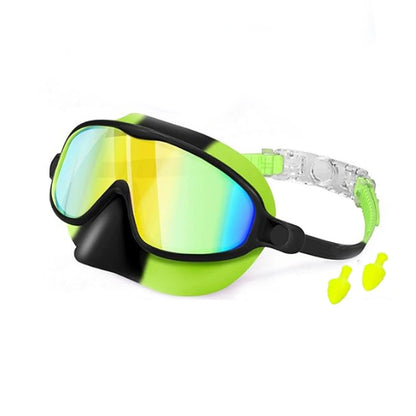 🏊 Universal Protection Swim Goggles with Nose Cover