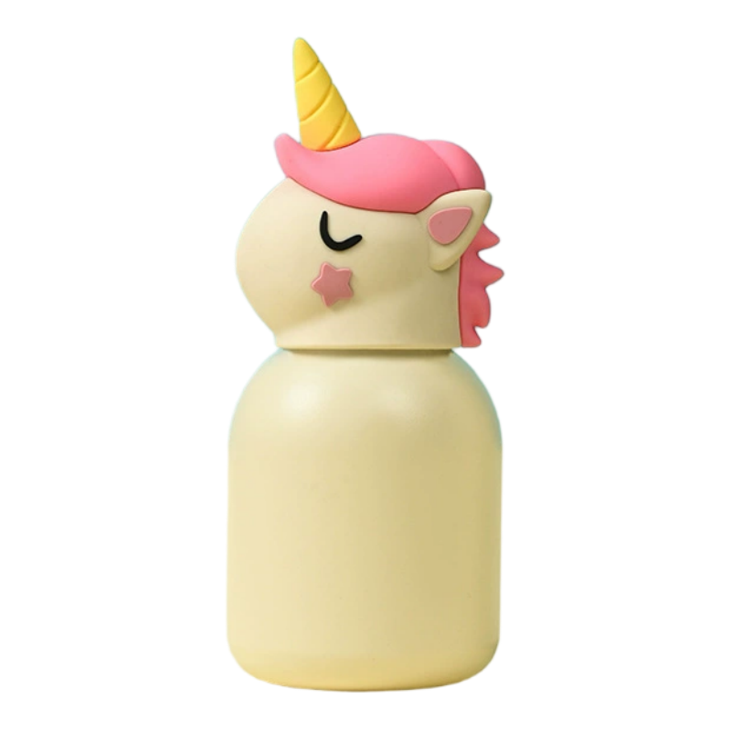🐻✨ Mini stainless steel cartoon water bottle