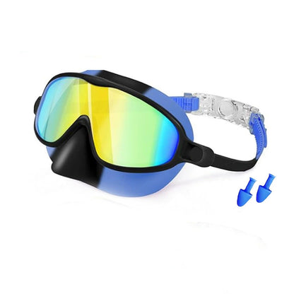 🏊 Universal Protection Swim Goggles with Nose Cover