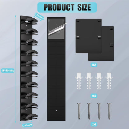 🧢2-pack wall-mounted baseball cap storage rack