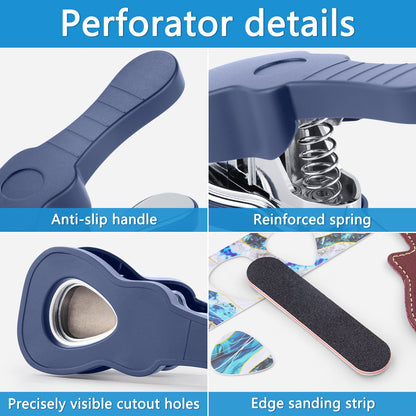 🎸New guitar accessory set - hole puncher for guitar parts