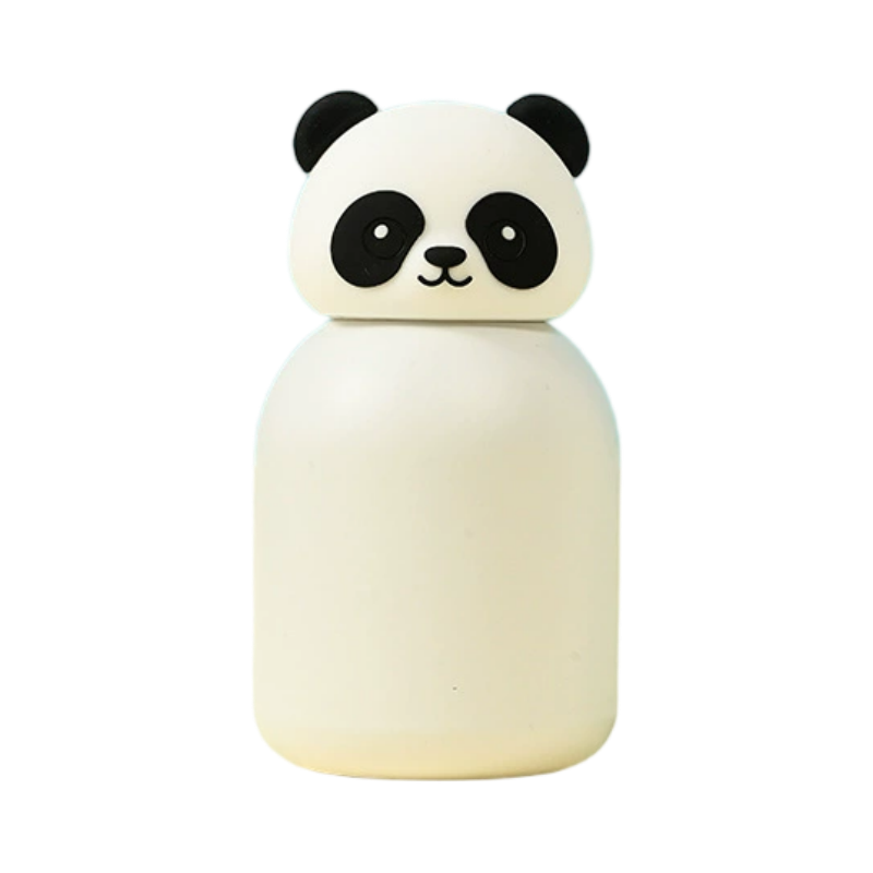 🐻✨ Mini stainless steel cartoon water bottle
