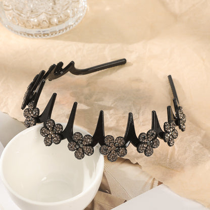 🦋Wavy Crystal Butterfly Headband Set for Women