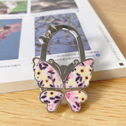 🦋👜 Butterfly Foldable Handbag Hanger,Folding Purse Table Hook Holder