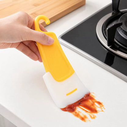 🍳2-Piece Heat-Resistant Silicone Kitchen Scraper Set