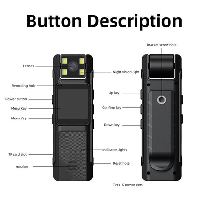 Portable Body Recording Device