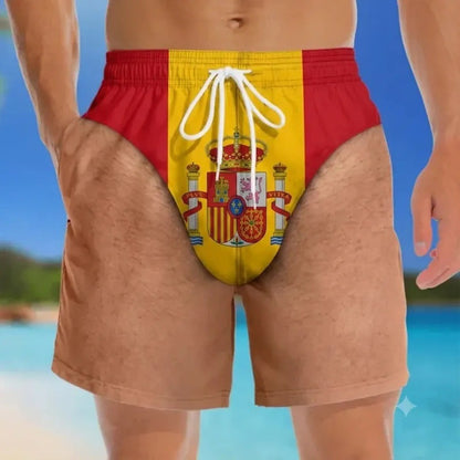 🏖️🩳American flag freedom cool and quick-drying beach shorts