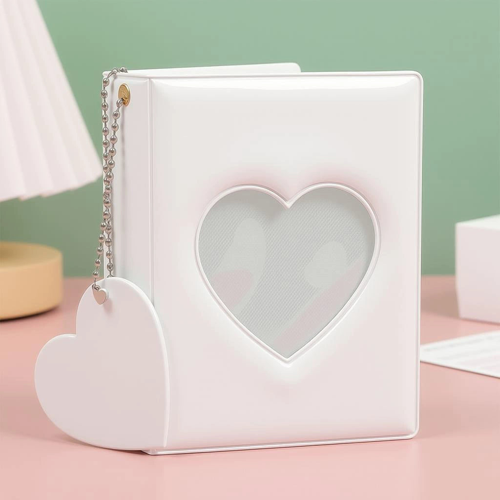 💎🃏 3" Mini Pockets Photo Card Album, Kpop Photo Protector Sleeves