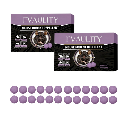 🐭 12-Pack Rodent Repellent Balls, Effective Pest Control Solution