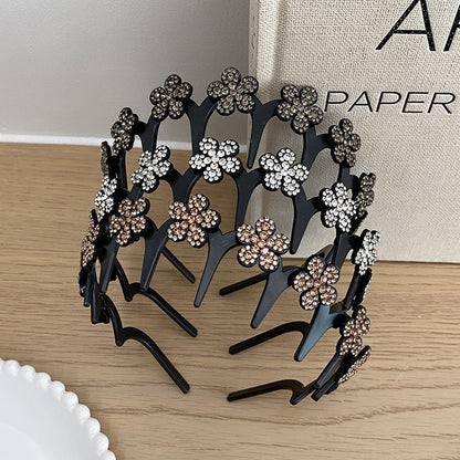 🦋Wavy Crystal Butterfly Headband Set for Women