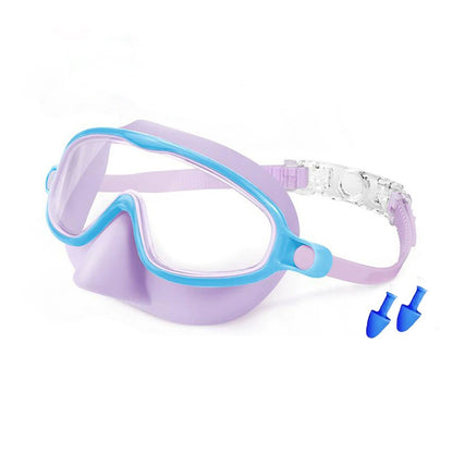 🏊 Universal Protection Swim Goggles with Nose Cover