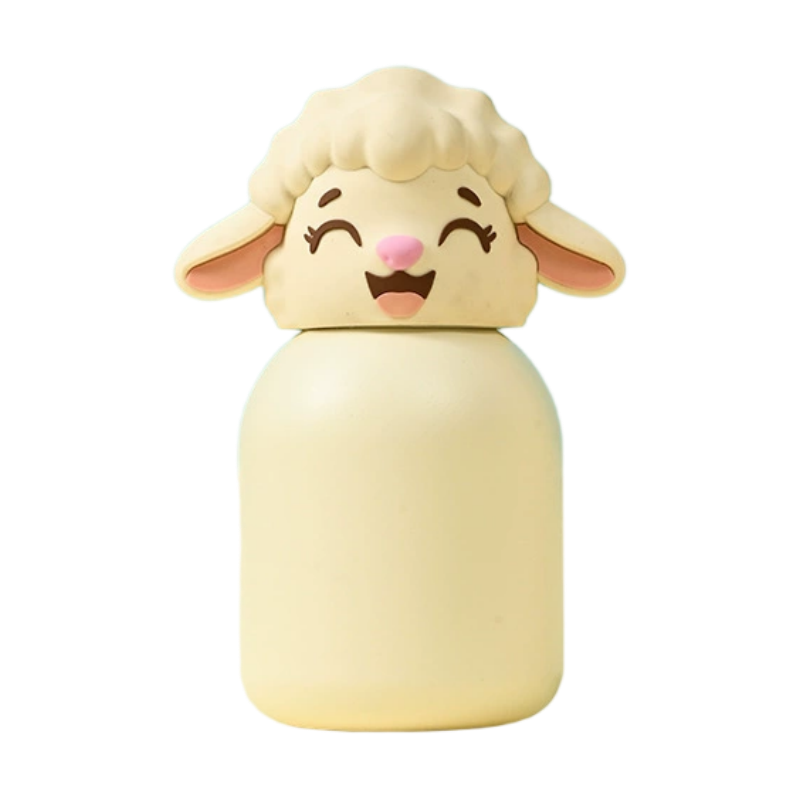🐻✨ Mini stainless steel cartoon water bottle