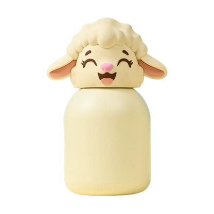🐻✨ Mini stainless steel cartoon water bottle
