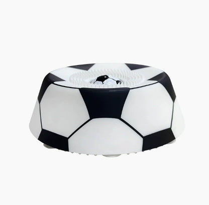 ⚽🐕 Soccer Style Multi purpose dog bowl ,Dog Liquid Slow Feeder,Lick Bowl Mat with Ball