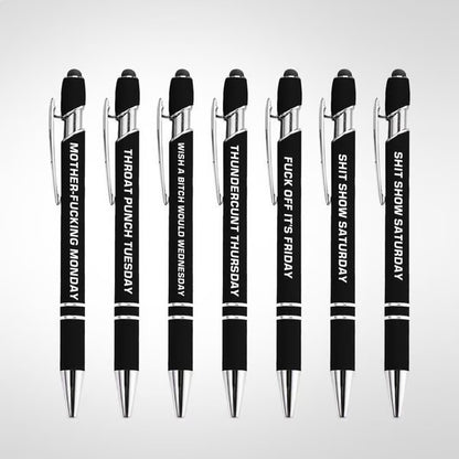 ✍️7 Pcs Funny Adult Gel Pen Set