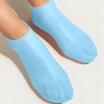 🦶 Reusable Silicone Moisturizing Socks for Dry, Rough Feet – Soft & Stretchy, 1 Pair