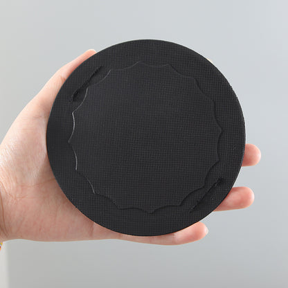 🧼Finger-sized rubber painless round bath towel