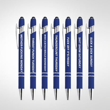 ✍️7 Pcs Funny Adult Gel Pen Set