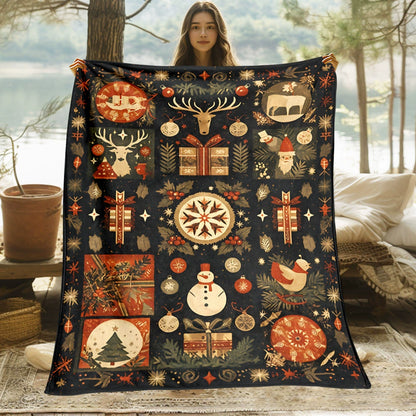 🕷️Ultra-Soft Spider Pattern Flannel Throw Blanket