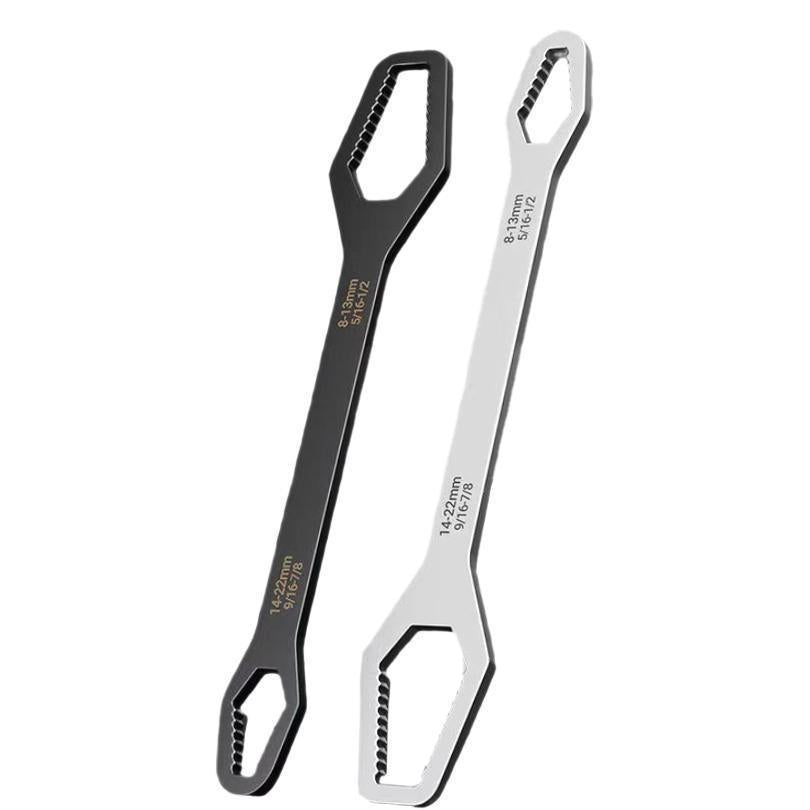 Universal Car Torx Wrench,8-24mm Self-tightening Wrench,Double-head Torx Spanner