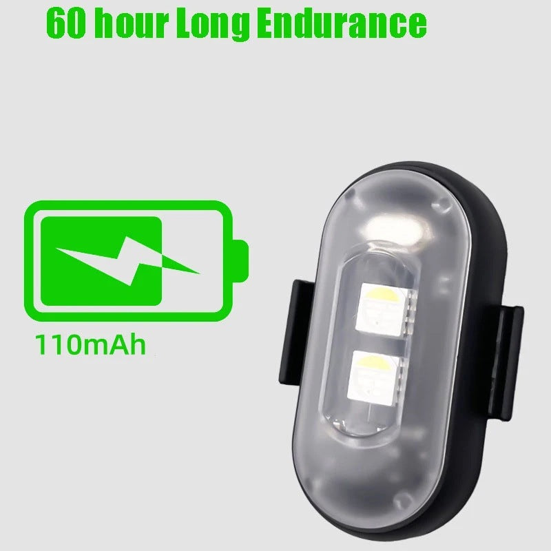 Multifunctional RGB LED Wireless Remote-Controlled Flashing Warning Light