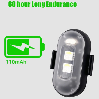 Multifunctional RGB LED Wireless Remote-Controlled Flashing Warning Light