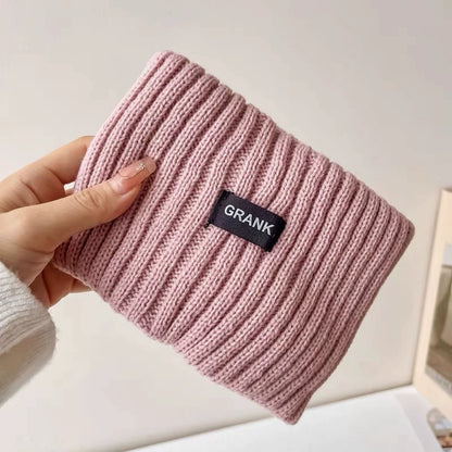 ☁️Women's Soft Knit Fringe Headband Accessory - Knotted Zig Zag Grip, Sweat-Lock Hold