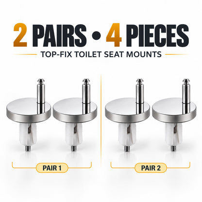 🔩🚽 Stop the Wobble Fast — Top-Fix Toilet Seat Hinge Bolts for a Firmer, More Secure Seat ✨