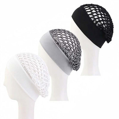 🌙Stretchy Wide-Edge Sleeping Cap Set