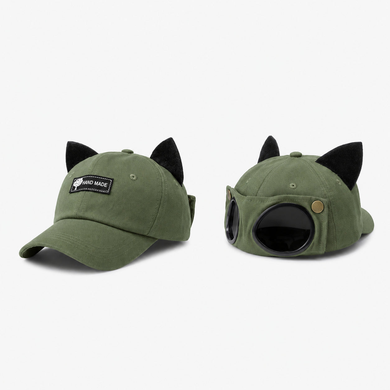 Cat Ears Military Green