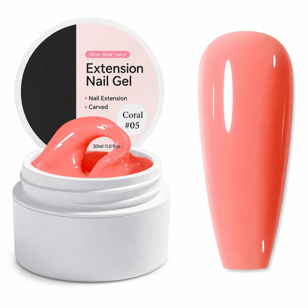 ✨ Moldable Builder Gel for Nail Extensions & 3D Nail Art