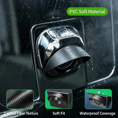 🚗 Never Let Rain Blur Your Rear View Again! 8-Piece Car Rear-View Camera & Mirror Rain Shield 🌧️✨